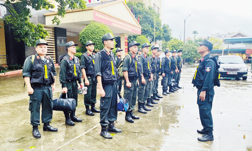  Cảnh sát cơ động: Lá chắn thép giữ bình yên địa bàn 